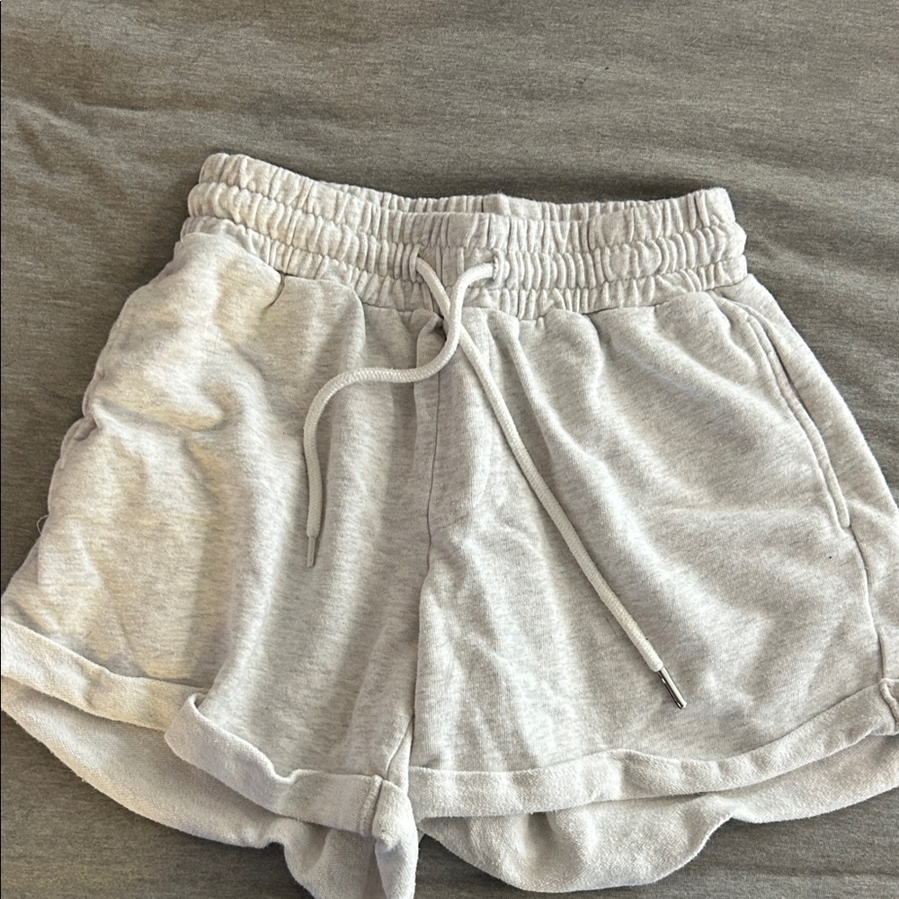 Women's Gray Casual Shorts